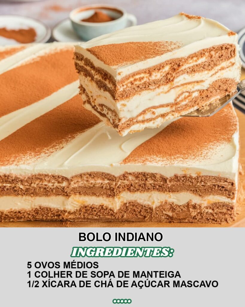 Bolo Indiano