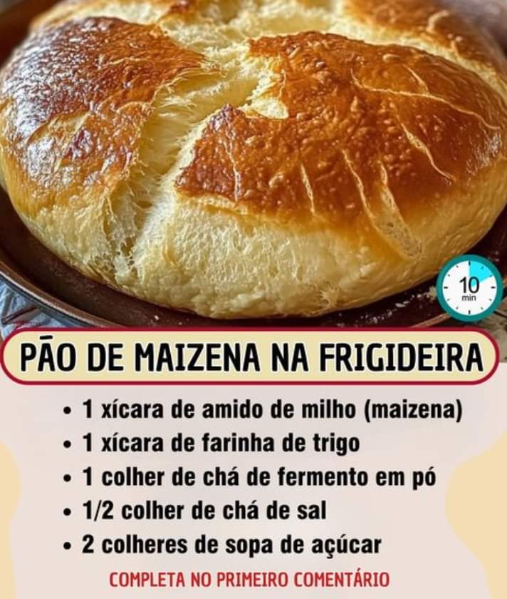 Pão de maizena