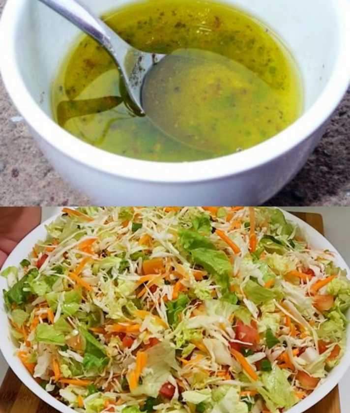 Salada com molho