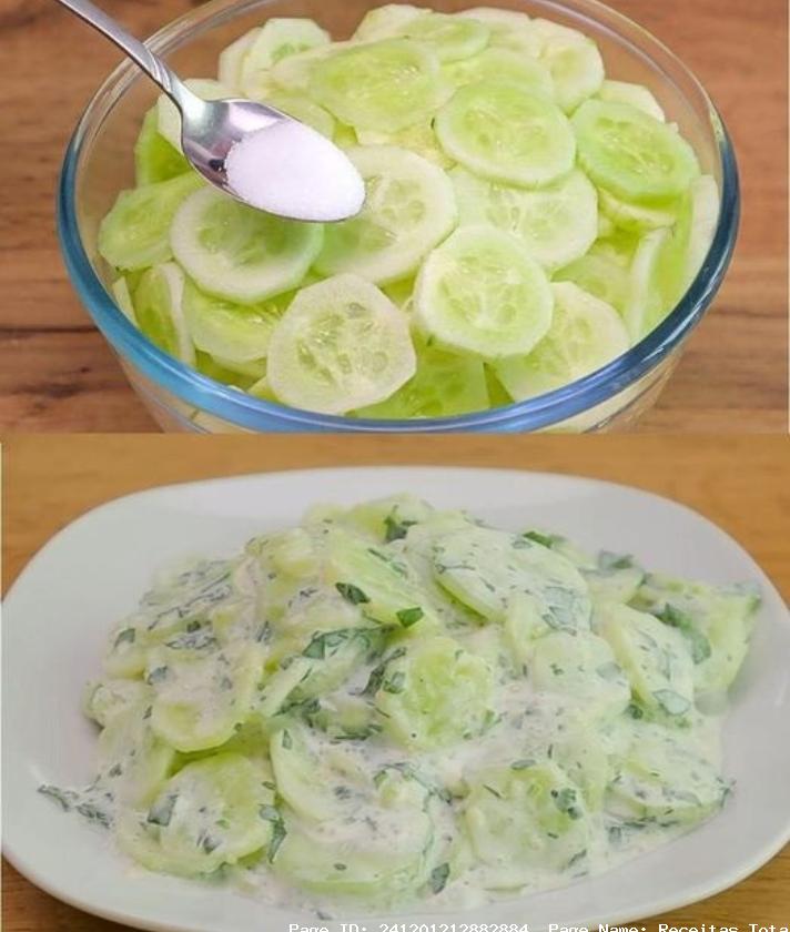 Salada de Pepino