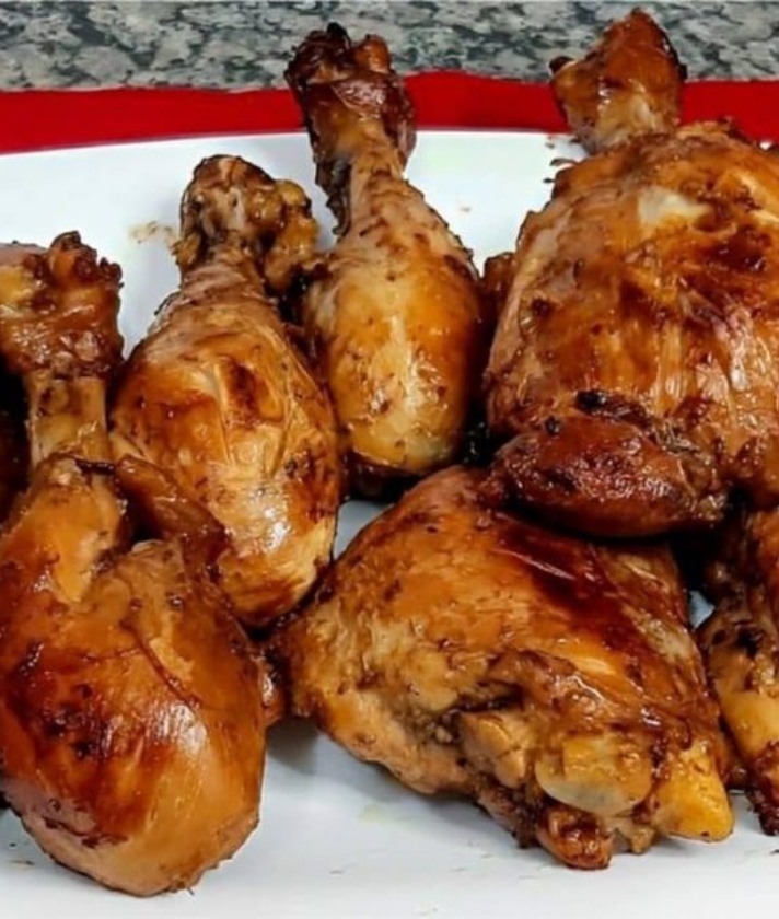 Frango frito na cebola